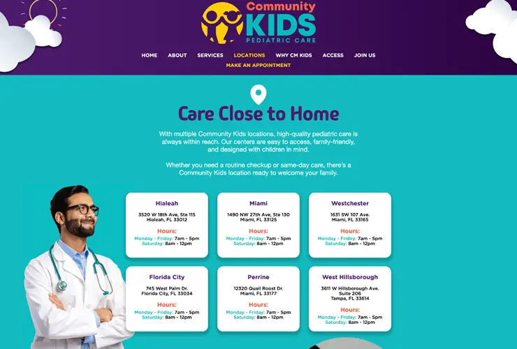 Community Kids request information form