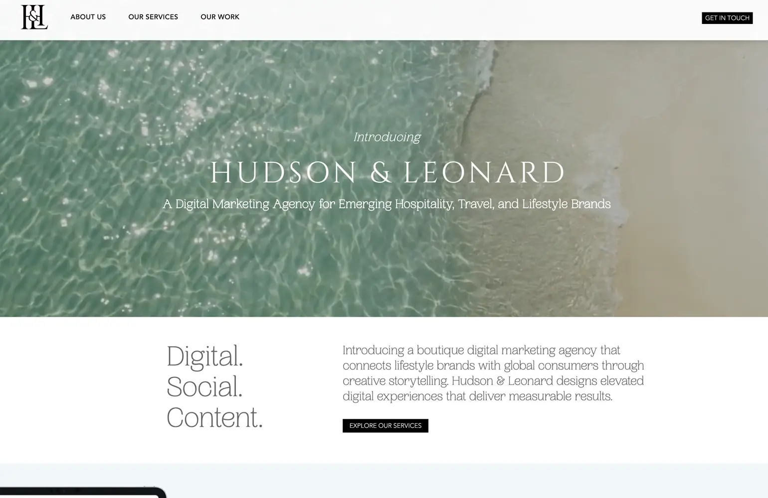 Hudson & Leonard homepage