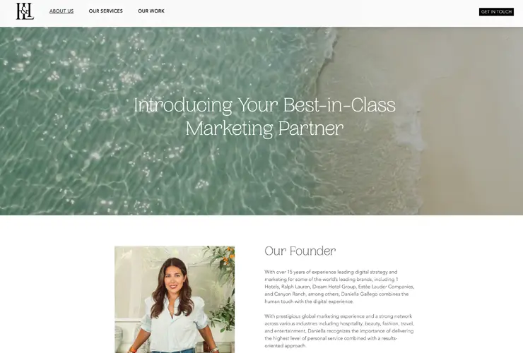 Hudson & Leonard services page