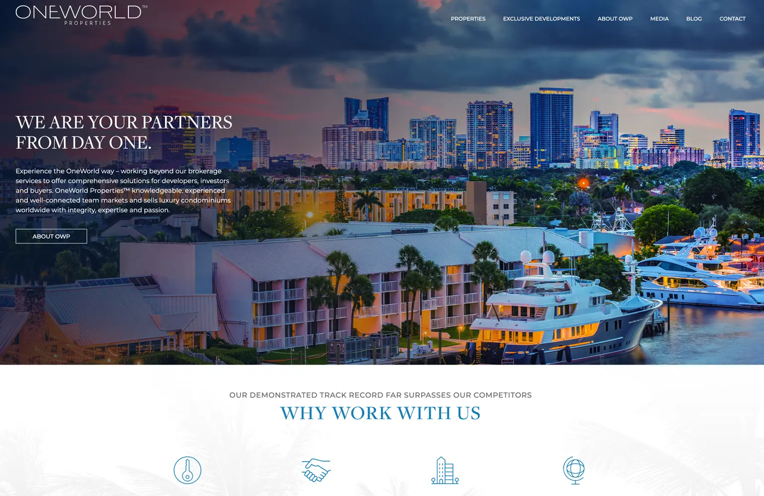 OneWorld Properties homepage